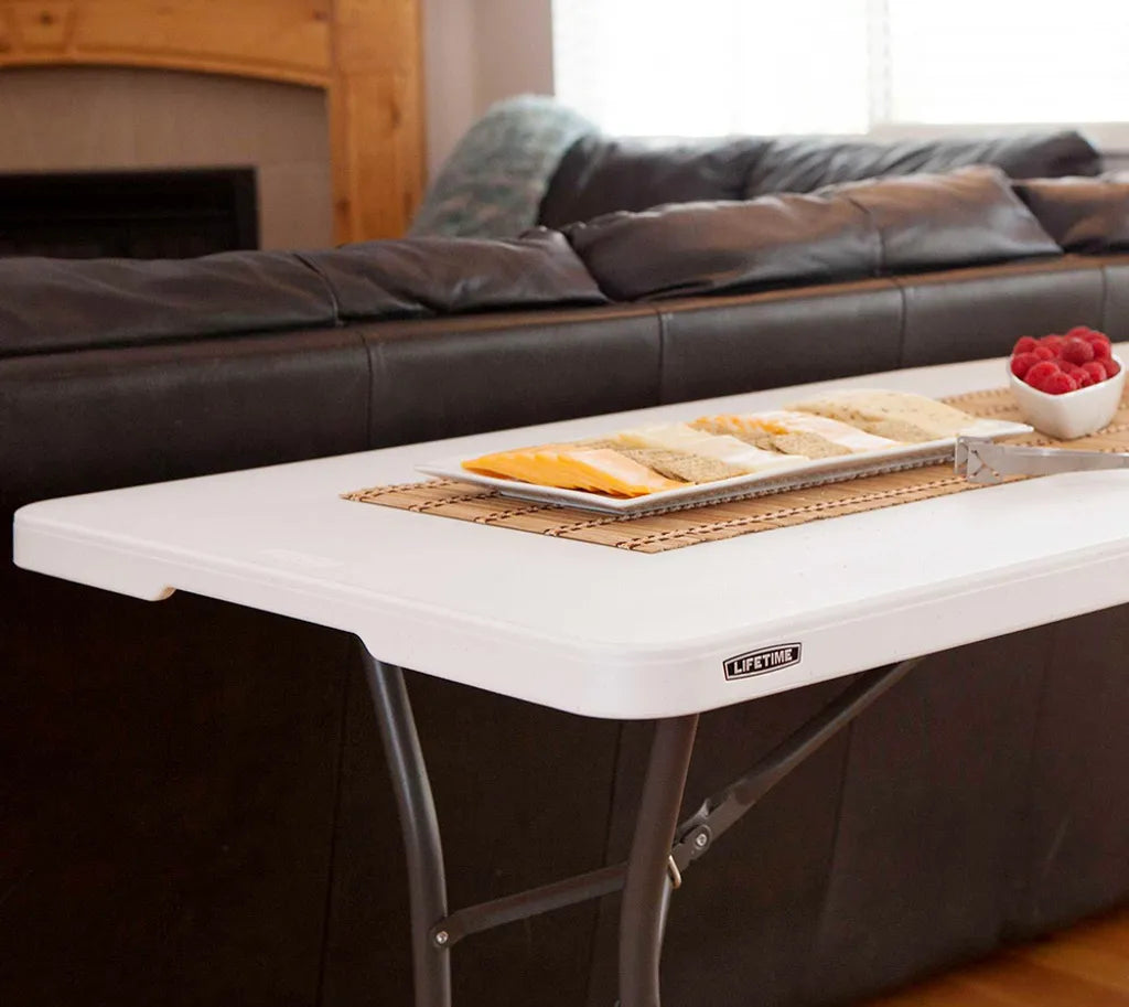 Lifetime - Camping klaptafel - Kunststoff - 83x70x74 cm - Wit