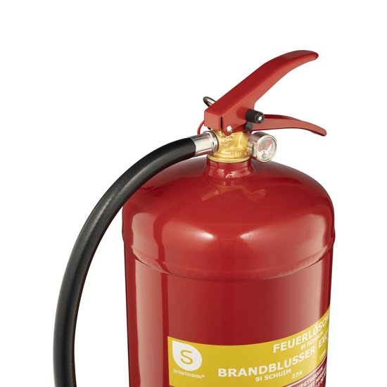 Smartwares FEX-15290 Brandblusser - 9 Liter - Schuim - Brandklasse AB - BSI Gecertificeerd