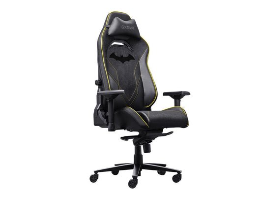 Trust GXT 721BM Ruya Pro Gamingstoel - Batman Edition - Ergonomisch Design - Zwart/Geel