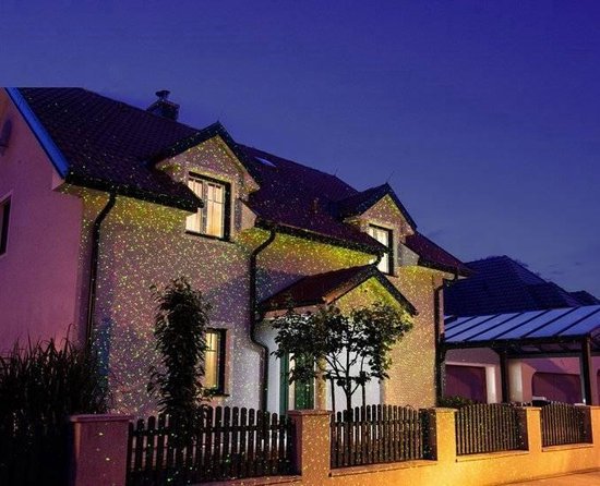 Kerst licht projector - Star Shower Motion (laser projector met bewegende patronen)