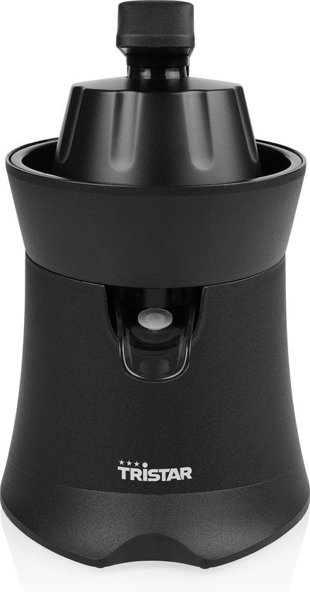 Tristar Citruspers Elektrisch - CP-3015 - 120W - Incl. 2 perskegels, pulpfilter, druppelstop, pershendel - Zwart