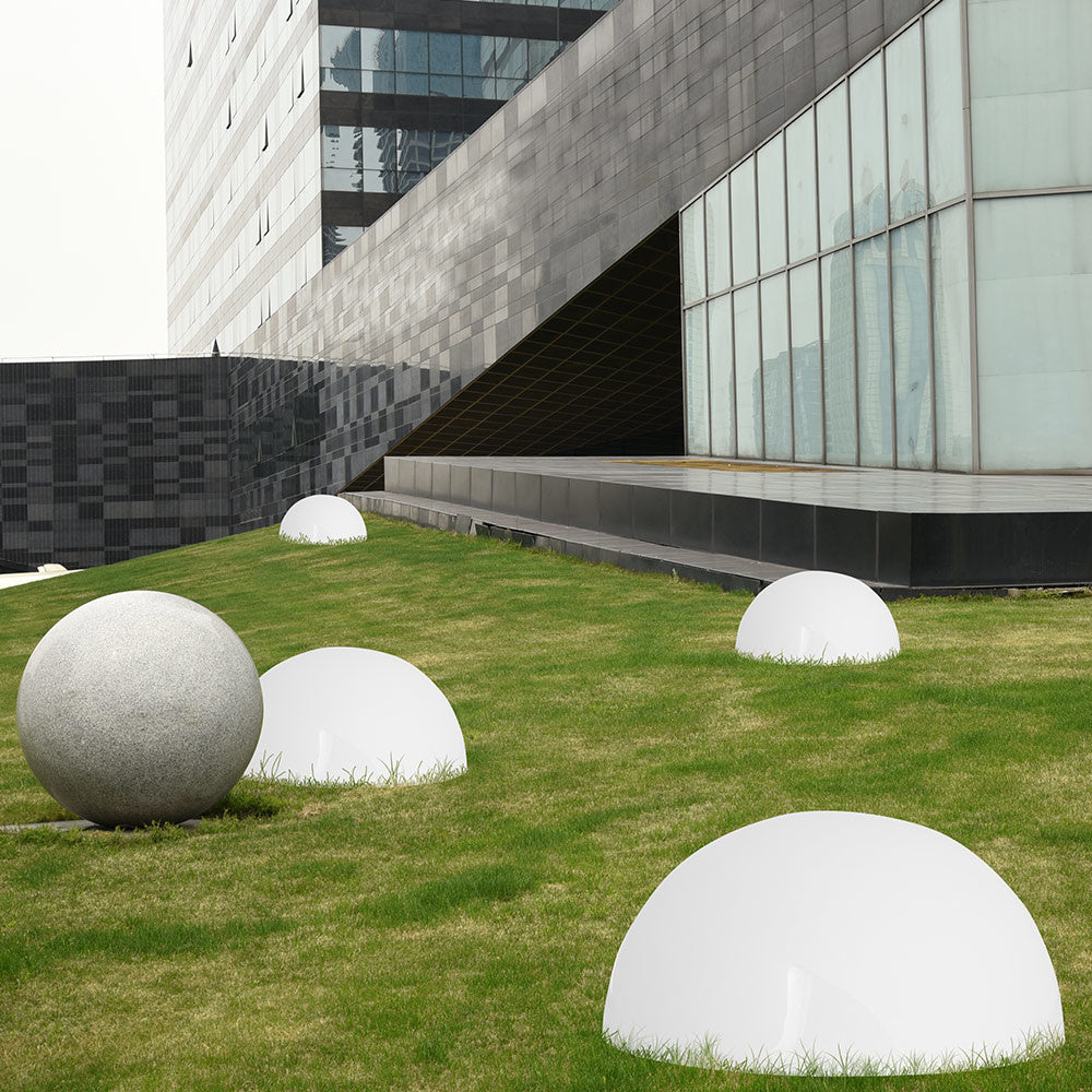 LED Solarlichten halfrond - Set van 3 stuks \\u2013 Tuin \\u2013 Tuinverlichting