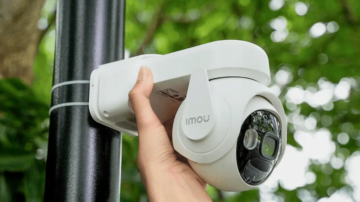 Imou Cell PT 2C Solar Bewakingscamera 3K 5 MP – Draadloos – 360° – Nachtzicht 20 m – Wit