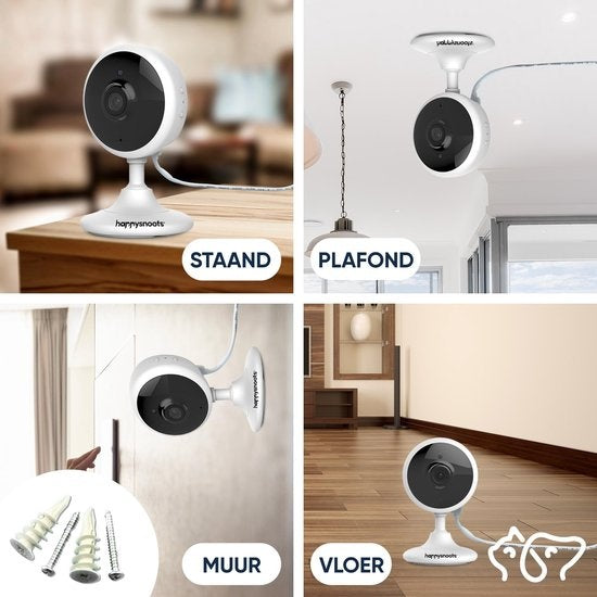 1080P Huisdiercamera met App - Hondencamera met Petcam - Dog & Pet Camera Hond - Huisdier Camera voor Honden & Dieren