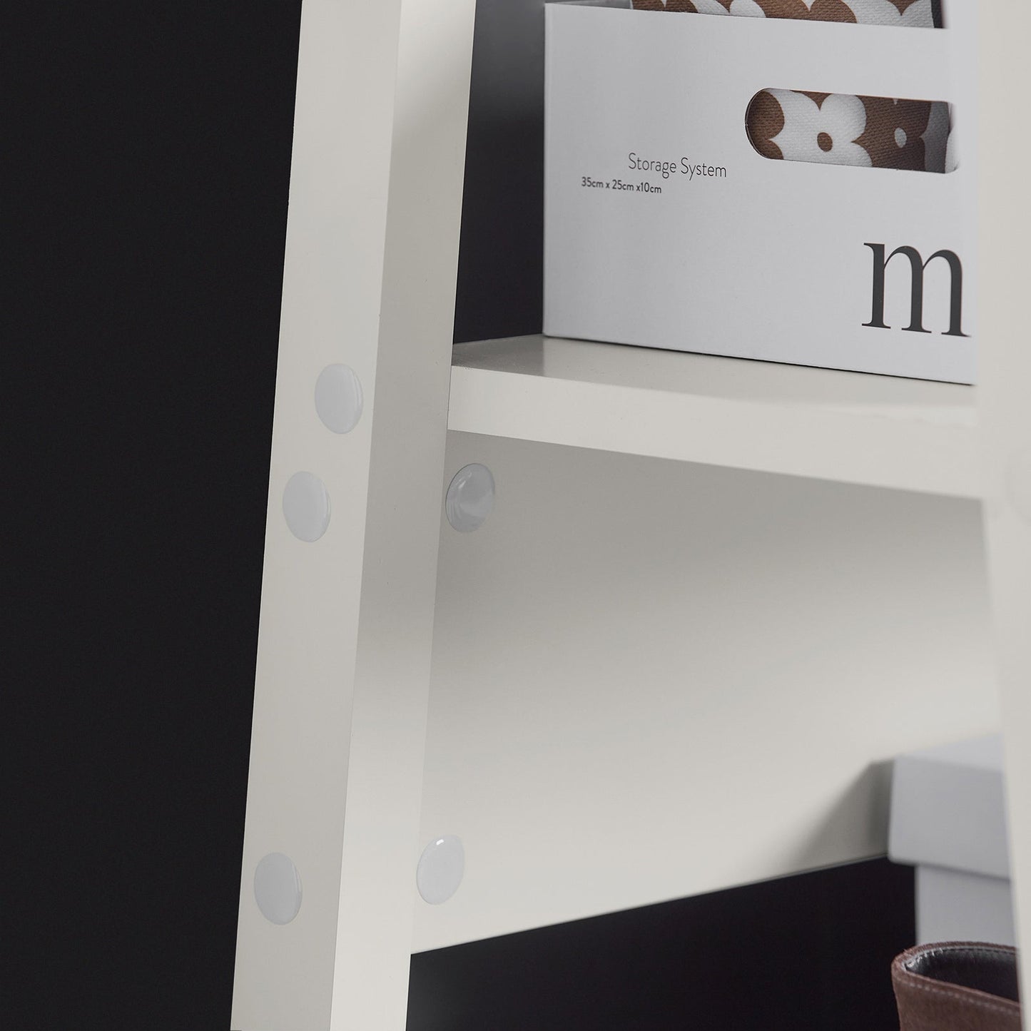 SoBuy Kledingrek - MDF - Max. 15 kg - 66 x 39 x 180 cm - Wit