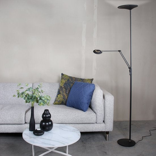 Vloerlamp Steinhauer Zodiac LED - Zwart