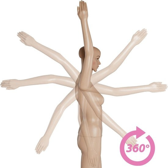 TecTake - etalagepop paspop model "dames"- demonteerbaar - 402663