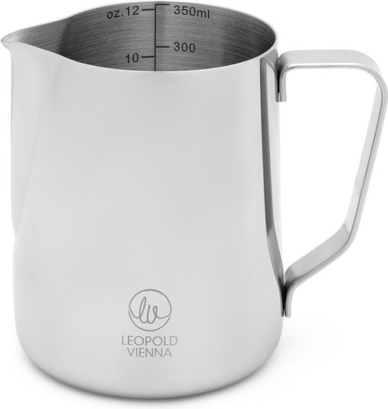 Leopold Vienna - Melkopschuimer kan Salento 350ml RVS