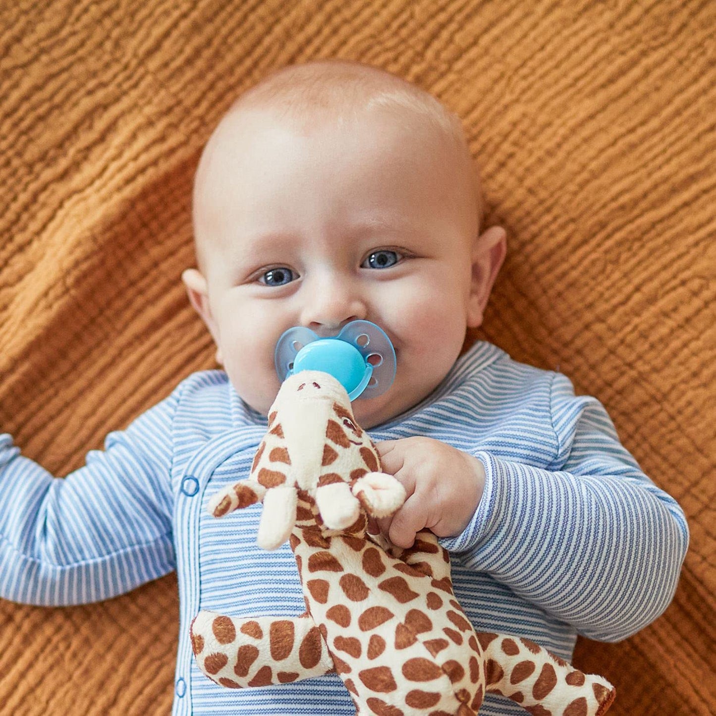 Philips Avent Knuffel Fopspeen - 0 tot 6 Maanden - 1 Speentje - Girafje - SCF348/11