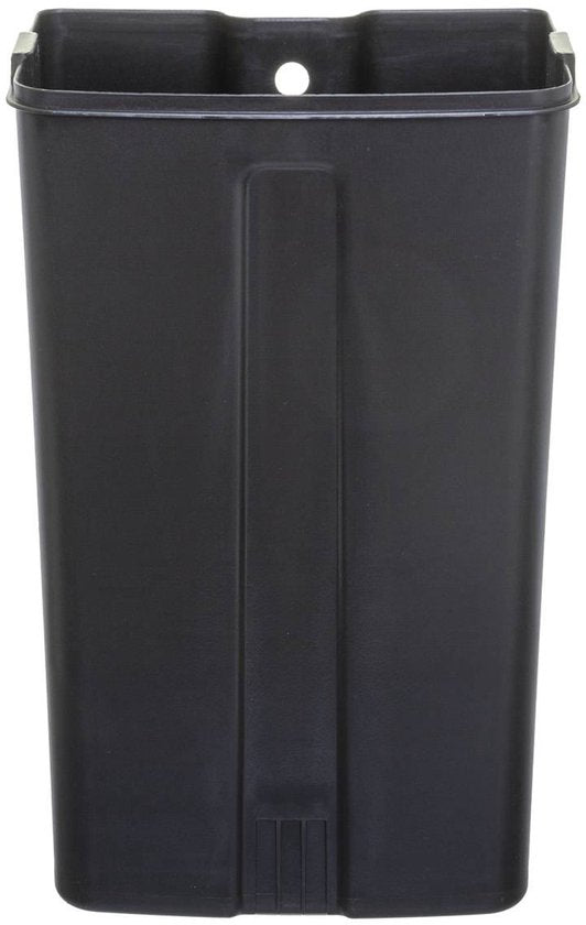 5Five Prullenbak/pedaalemmer - geel - metaal - 30 liter - 34 x 32 x 61 cm - keuken