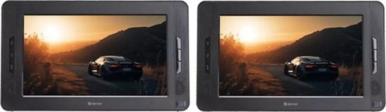 Denver Draagbare DVD Speler Auto - 10 inch - 2 schermen - Incl. Hoofdsteunhouder - USB - MTW1098