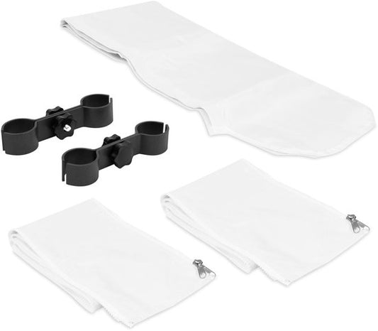 VONROC Partytent Koppelsysteem – Voor Premium Partytent PT501XX - Wit