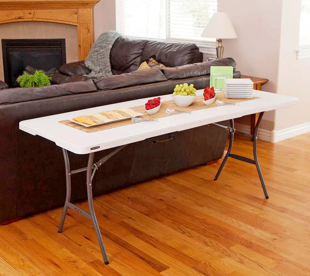 Lifetime - Camping klaptafel - Kunststoff - 83x70x74 cm - Wit