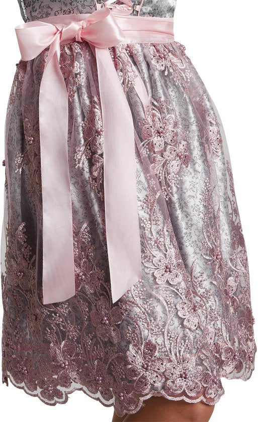 Dressforfun Mini-Dirndl Sonthofen model 2 M - verkleedkleding kostuum halloween verkleden feestkleding carnavalskleding carnaval feestkledij partykleding - 304661