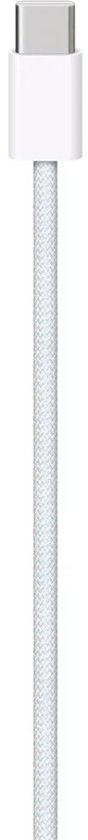 Apple - USB‑C Oplaadkabel - USB‑C naar USB‑C - 60W - 1m - Geweven - Wit