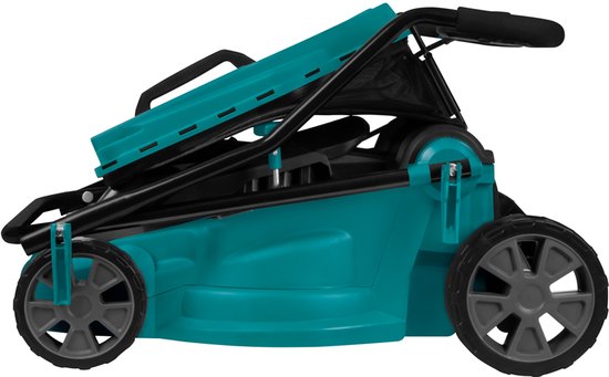VONROC Accu Grasmaaier – 40V – 38 cm maaibreedte - Vier instelbare maaihoogtes: 35/45/55/65 mm - Incl. 45L Opvangbak - Excl. Accu’s en snellader