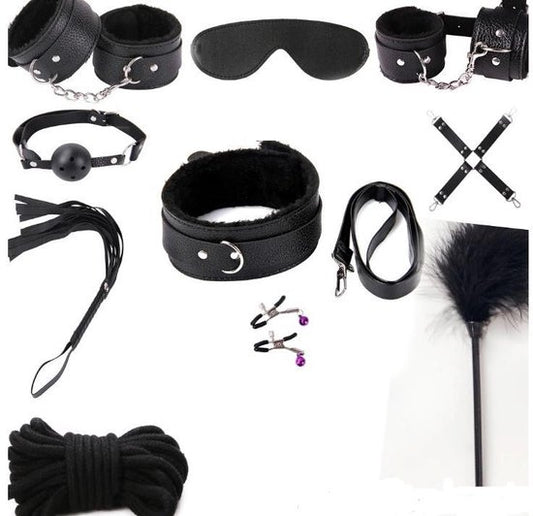 XXL Bondageset | Ultieme Bondage - BDSM set |SM Set - Bondage set | BDSM Toy set 14 delig