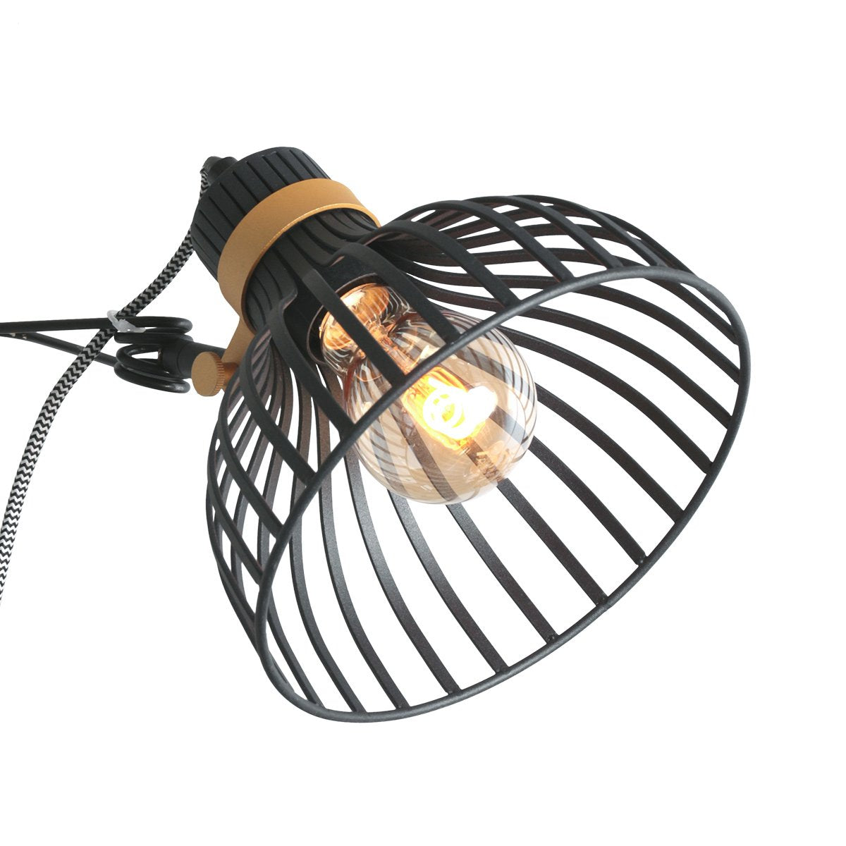 Anne Lighting wandlamp Dunbar - zwart - metaal - 3093ZW