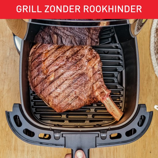 Tefal Easy Fry & Grill XXL EY8018 - 2-in-1 Airfryer & Grill - 6.5L - FlexCook - 8 Programma's - Zwart - Voor 8 Personen