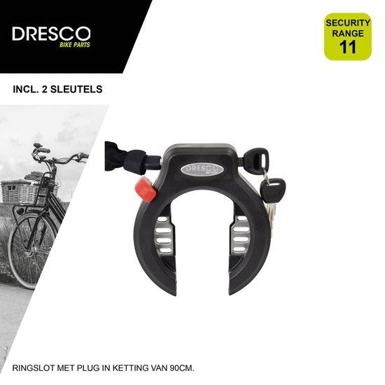 Dresco Ringslot & Plug In Ketting 90/5.5