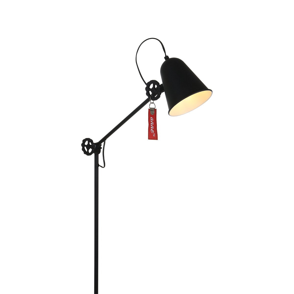 Vloerlamp Anne Lighting Dolphin - Zwart