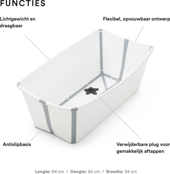 Stokke Flexi Bath Babybad - Wit