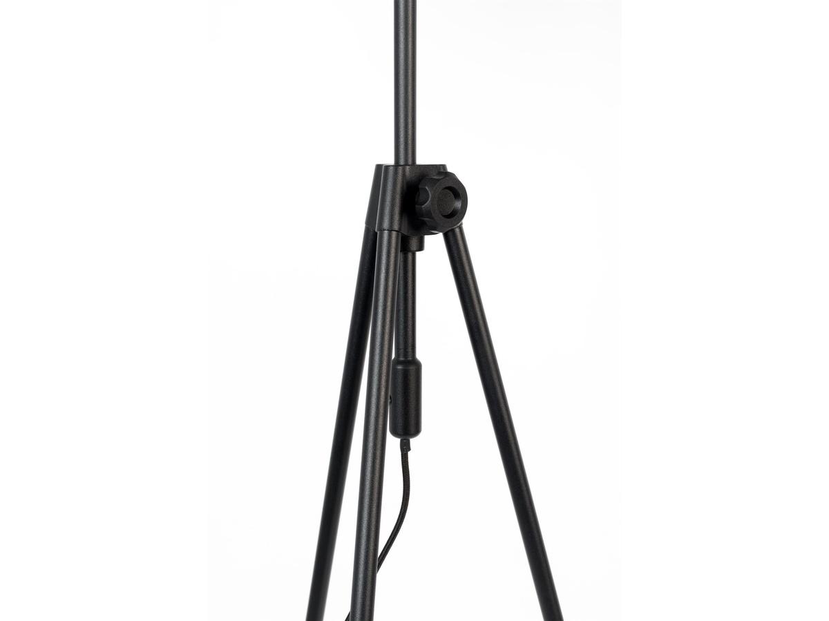 Zuiver Lesley Vloerlamp - Industrieel Design - Zwart - hoogte 145 cm