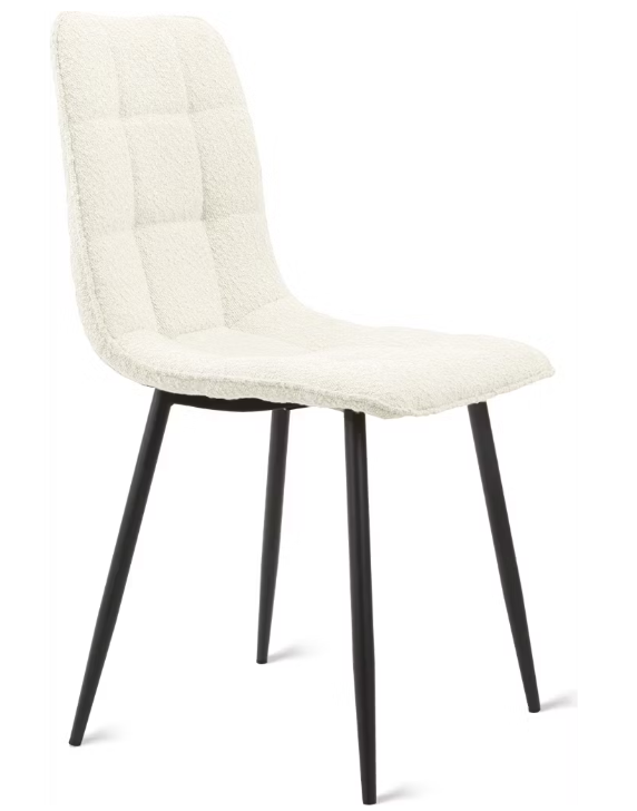 Multifurn Yerevan Eetkamerstoel Set van 2 – 45x55x89 cm – Taupe