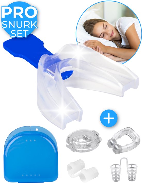 Nuvance - Anti Snurk Set - Anti Snurk Beugel - Neusspreiders - Neusclip - Snurkbeugel - Incl. eBook - Stop met Snurken - Betere Slaap