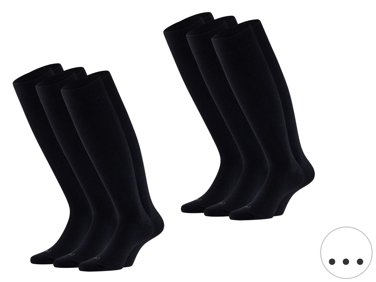Comfort Essentials Merinowollen Kniekousen - Duurzaam & Comfortabel - maat 43-46 - dark melange