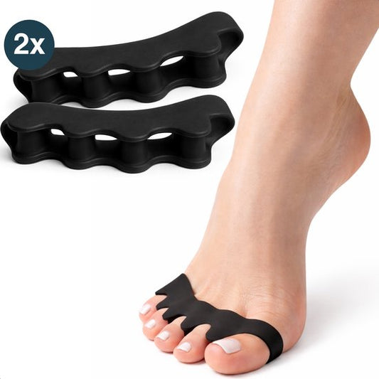 Alyze Teenspreider - 2 Stuks - Hallux valgus teenafstandhouder - Teenbeschermer - Tenenspreiders - Hamertenen-afstandhouder - Grote teen - Persoonlijke Verzorging