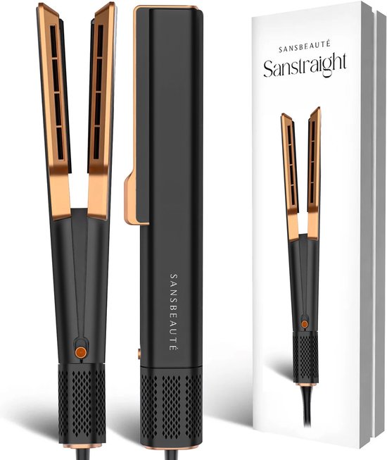 Sansbeauté® Sanstraight Stijltang Wet-to-Dry - 2 in 1 - Coldshot - 80℃ t/m 140℃