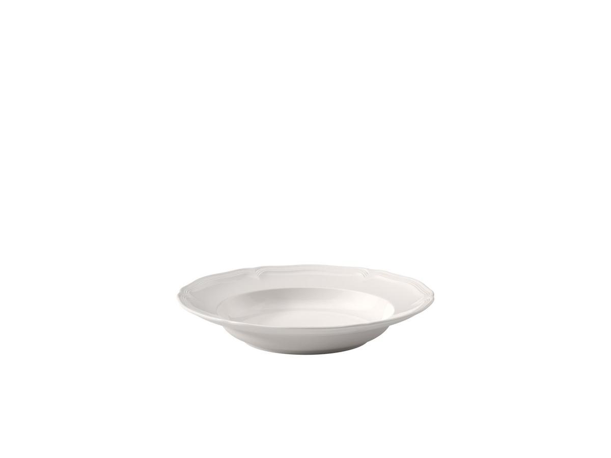 Villeroy & Boch Manoir Diep Bord - Premium Porselein - Ø 23 cm - Set van 6 - Wit