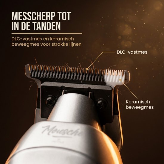Tondeuse Mannen Hoofdhaar - Trimmer Set voor Hoofd en Baard - Baardtrimmer en Haartrimmer - USB C