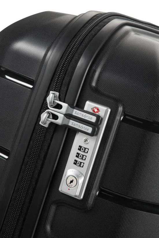 Samsonite Reiskoffer - Flux Spinner 75/28 Uitbreidbaar (Large) Black