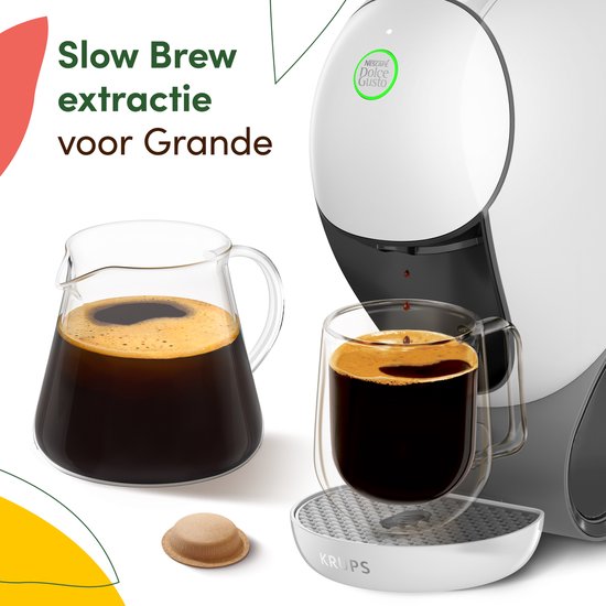 Krups NESCAFÉ Dolce Gusto NEO YY5677 - Caffè Koffiemachine - Wit - Speciaal ontworpen voor liefhebbers van zwarte koffie