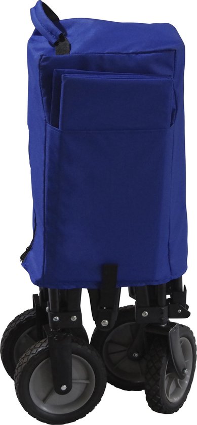 AXI AB110 Opvouwbare Bolderwagen in Blauw - Bolderkar - Inclusief handige draagtas - Metaal