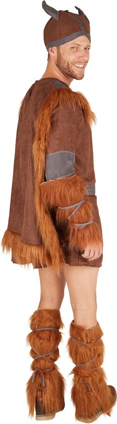 dressforfun - Vikingen XXL - verkleedkleding kostuum halloween verkleden feestkleding carnavalskleding carnaval feestkledij partykleding - 301368