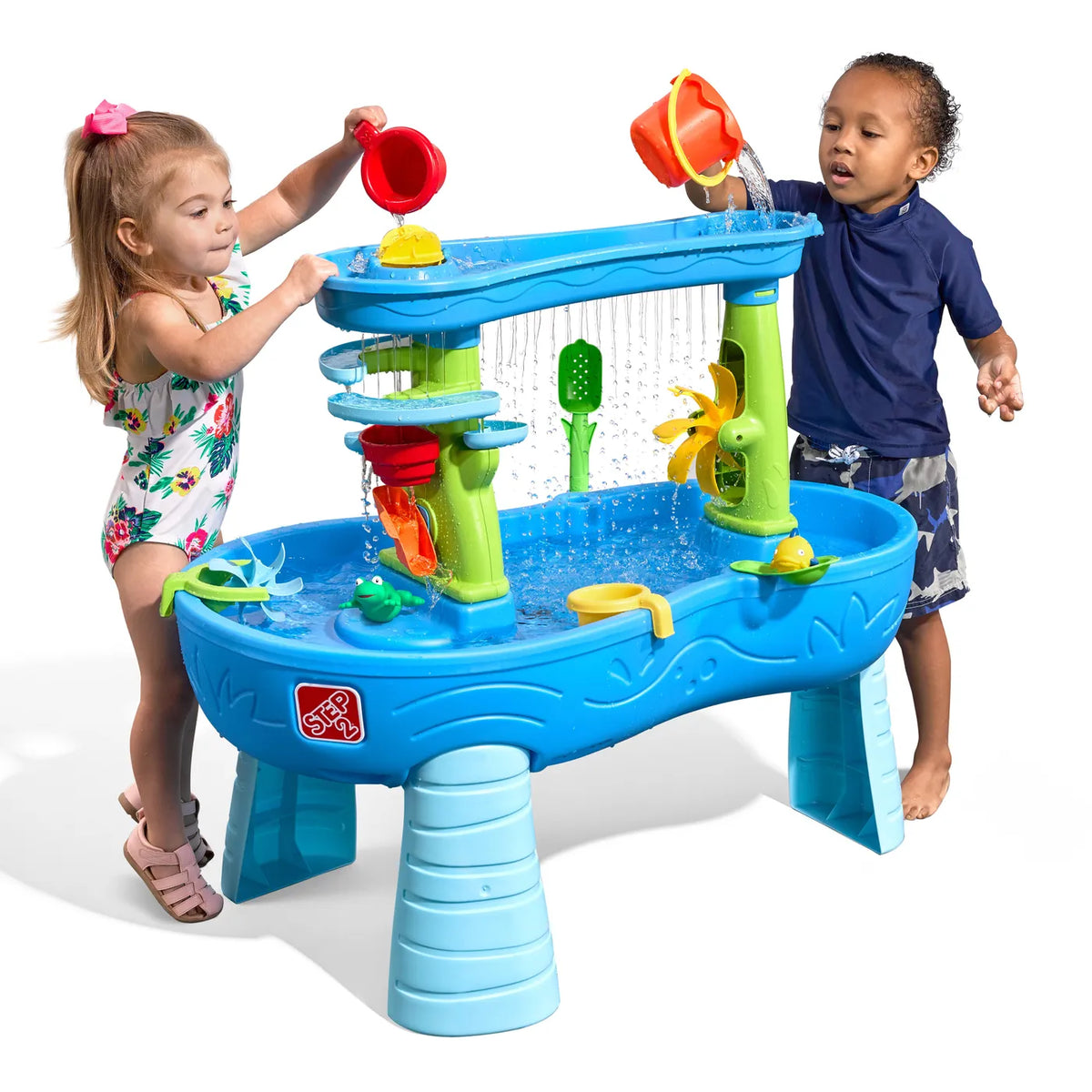 Step2 Double Showers Splash Watertafel 81cm Kunststof Blauw