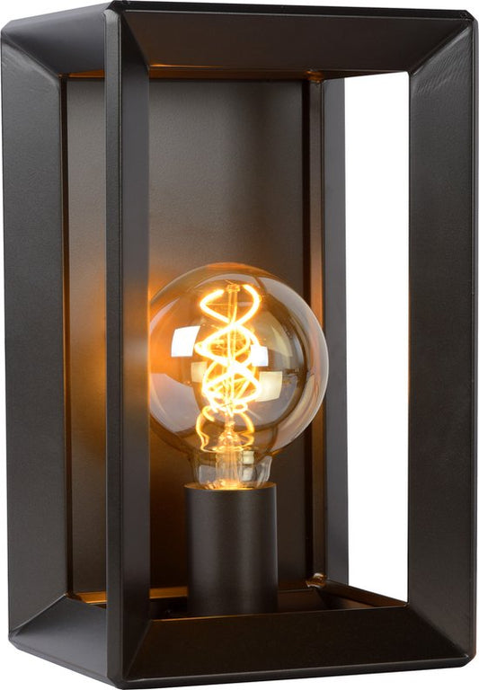 Lucide THOR - Wandlamp - 1xE27 - Grijs ijzer