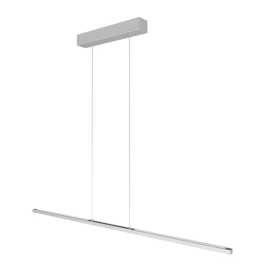 Steinhauer - Design Hanglamp Bande - Moderne Metaal Lamp met LED - In Hoogte Verstelbaar - Staal Kleur