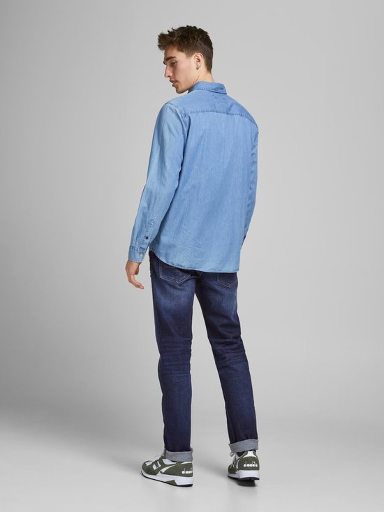 Jack & Jones JJICLARK JJORIGINAL JOS 278 Slim Fit Jeans Heren Blauw - Maat 42