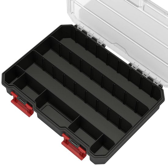 Qbrick Compact L Organizer Zwart - Ideaal voor Kleine Onderdelen