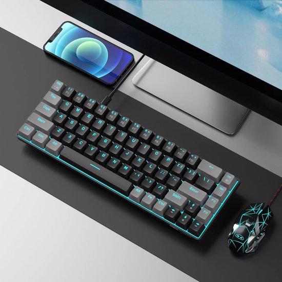 MageGee MK-BOX - Mechanisch Toetsenbord - Gaming Toetsenbord - Keyboard - Bedraad - Red Switch