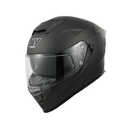 MY 936 Opklapbare Motorhelm - Mat Titanium - Maat L (59-60 cm) - ECE Goedgekeurd, Zonnevizier