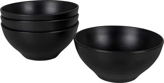 Bo-Camp - Industrial - Kom - Orville - 4 Stuks - Zwart