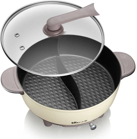 Bear - Duo Hot Pot Electric - DHG-B60R6 - 6L - 220/ 240V