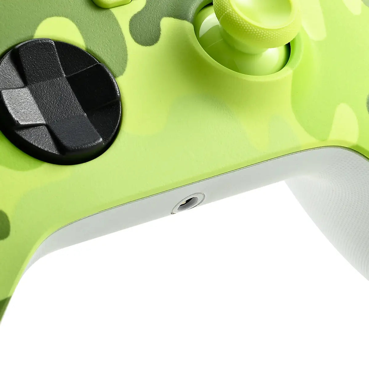 Rexsun WR007 Draadloze Gamecontroller - Camouflagegroen - 2.4G, Xbox One/PC, Trilfunctie