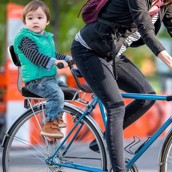 Fietsstoeltje set - fietszitje - achterzitje fiets - bagagedrager kussen
