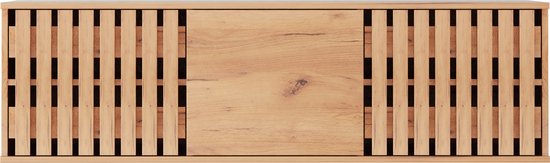 VDD Home - TV meubel - TV kast - Zwevend TV meubel - Hout - 130 x 53 x 40 cm - Staand of hangend
